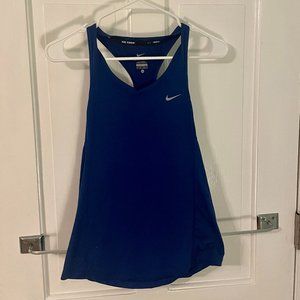 Blue Nike Dri-Fit Tank Top (XS)